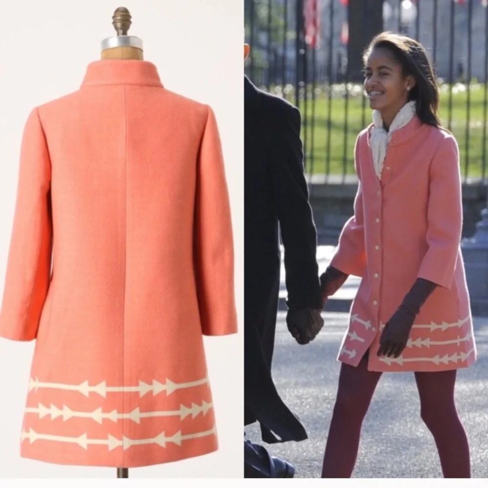 Lauren Moffatt Anthropologie Eastward Dress Coat Vintage Vibes - Picture 2 of 8